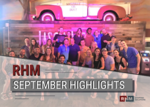 September RHM team highlights